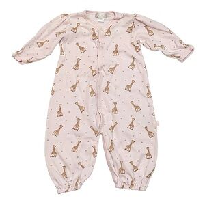 Sophie la girafe Pink Print Converter Gown